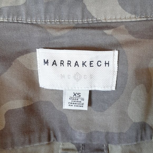 Marrakech Anthro Camo Utility Jacket SZ XS - Picture 9 of 13